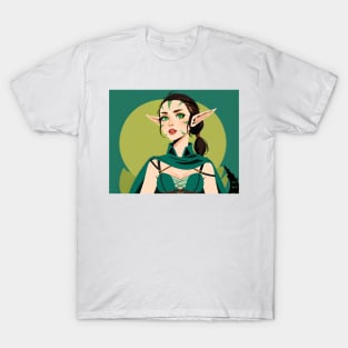 Nissa Revane  - Pop Art Planeswalkers T-Shirt